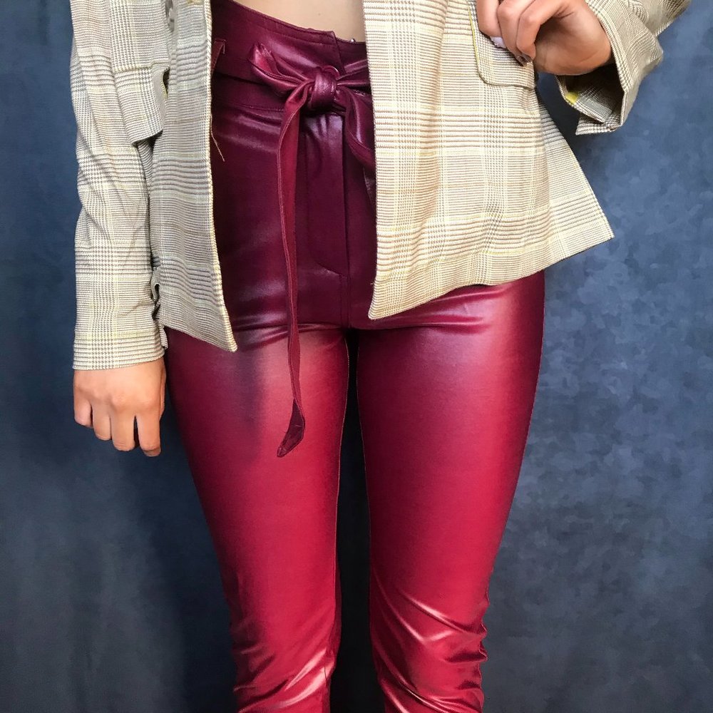 Paperbag Elastic Pants